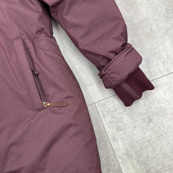 🍁 PRANA🍁 SAYAMA LONG JACKET WINTER COZY WARM maroon - Picture 8 of 17